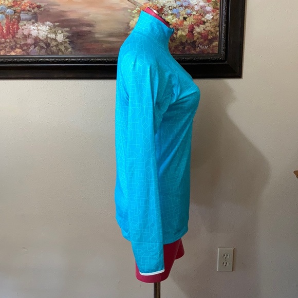 Nike Pro Yoga Running Jacket Half Zip Size Large - Picture 4 of 9